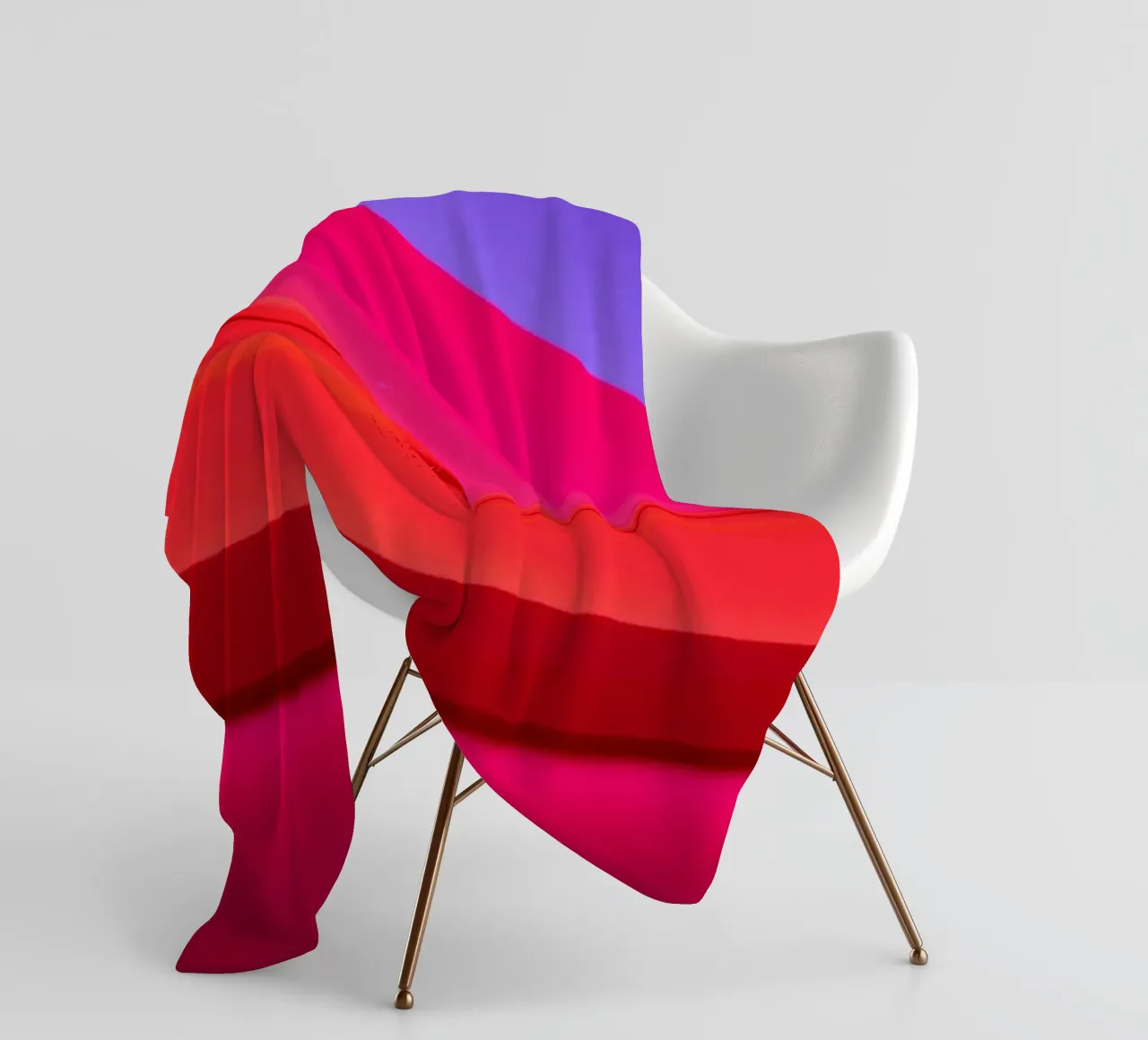 Light 8 plaid polaire de Flo Klein