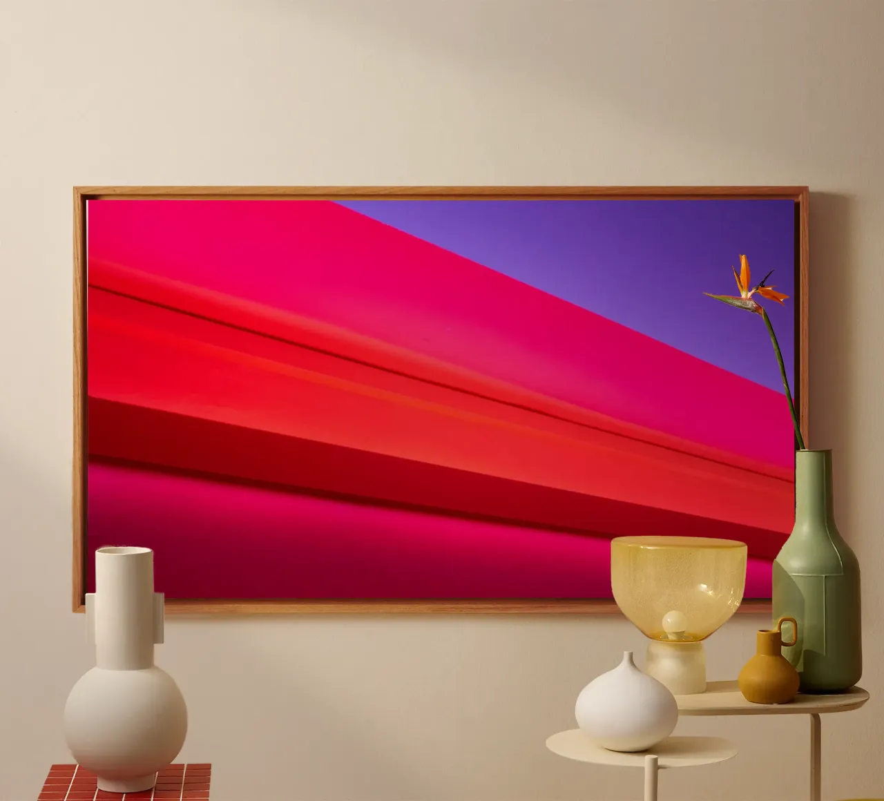 Light 8 tela da Flo Klein