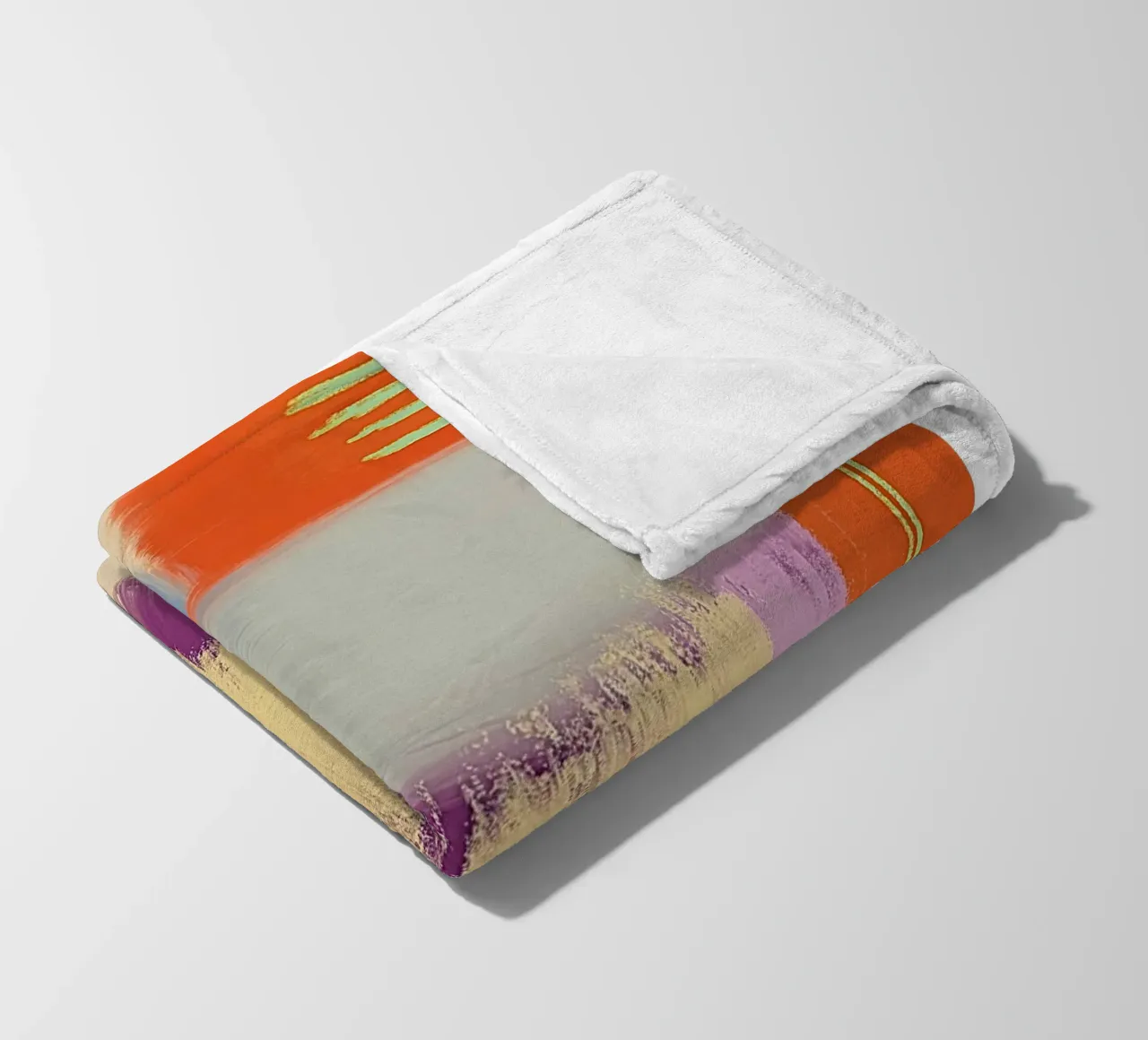 Die hellgrüne Präsenz Fleecedecke von tainah negreiros