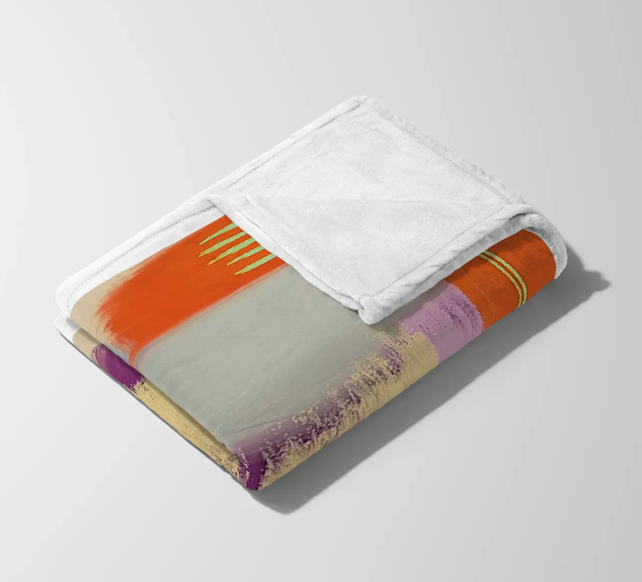 Die hellgrüne Präsenz Fleecedecke von tainah negreiros