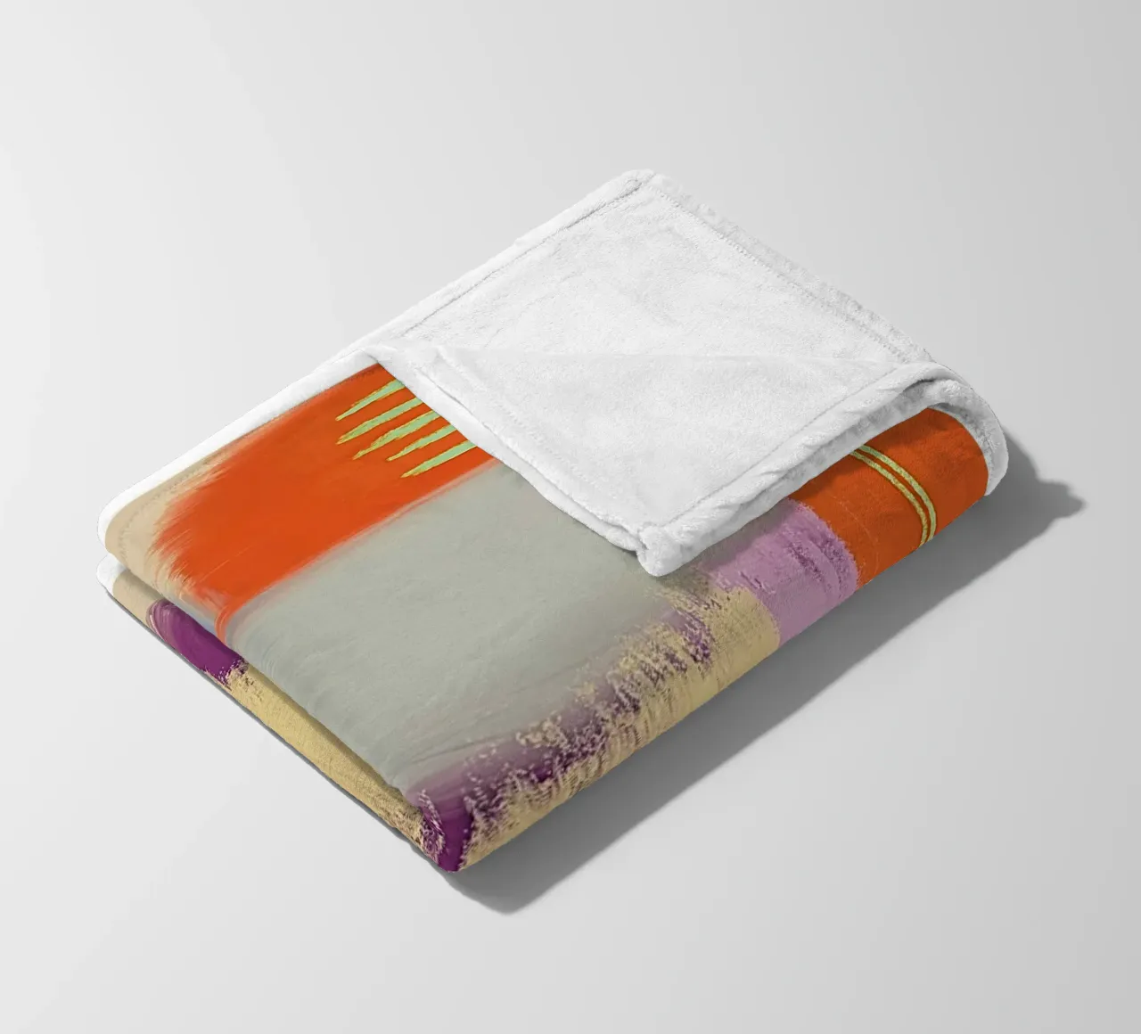 Die hellgrüne Präsenz Fleecedecke von tainah negreiros