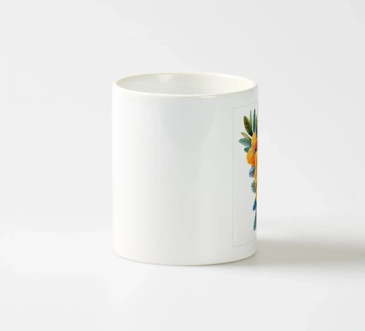 Fiore di mimosa 2 tazza in ceramica da Bold Blooms