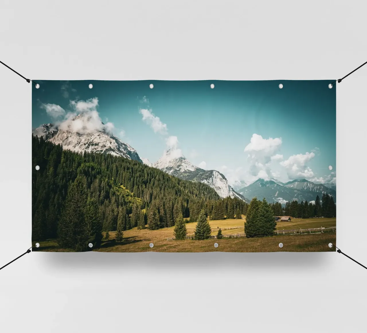 Berg Panorama telo in pvc da Flo Klein