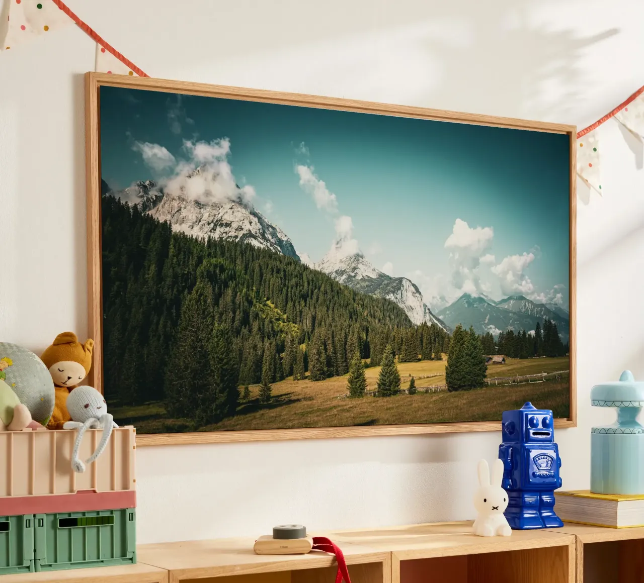 Berg Panorama plexiglass da Flo Klein