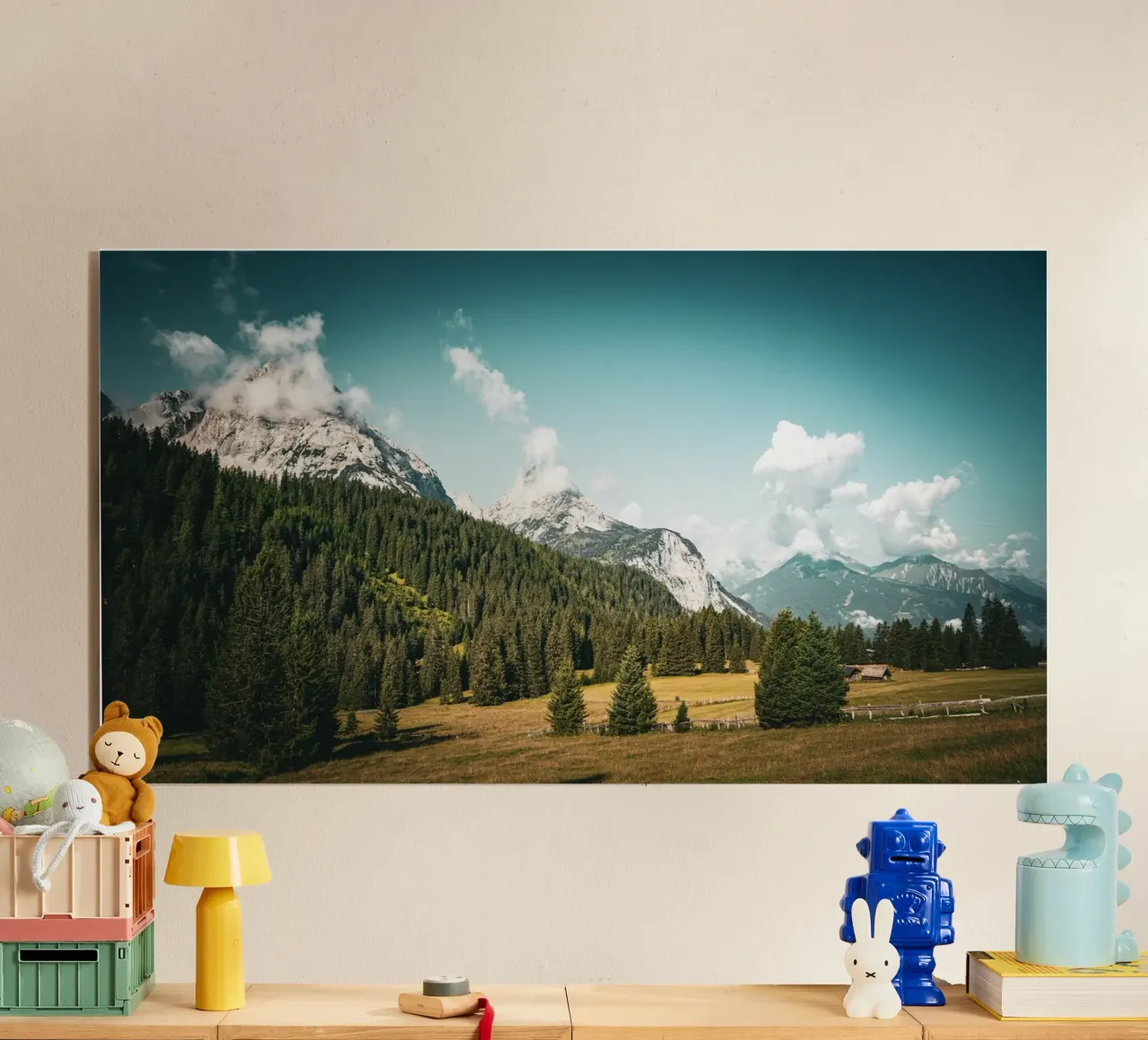 Berg Panorama plexiglass da Flo Klein