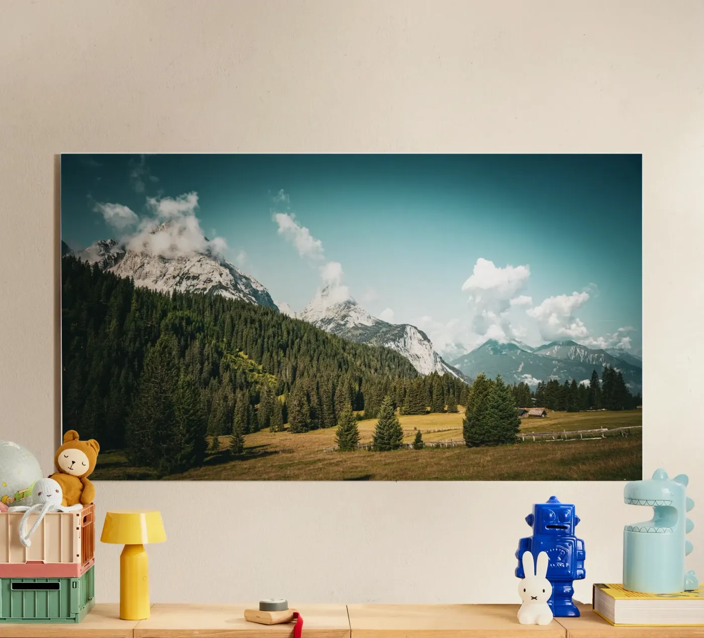 Berg Panorama plexiglas de Flo Klein Gallery