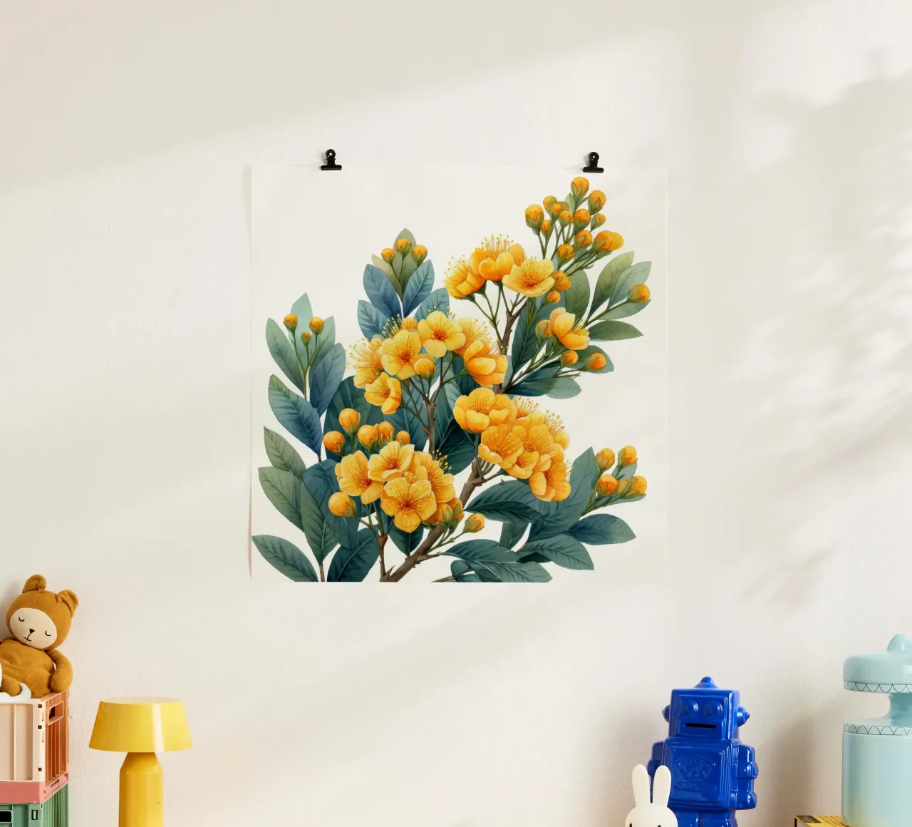 Fiore di mimosa 3 poster da Bold Blooms