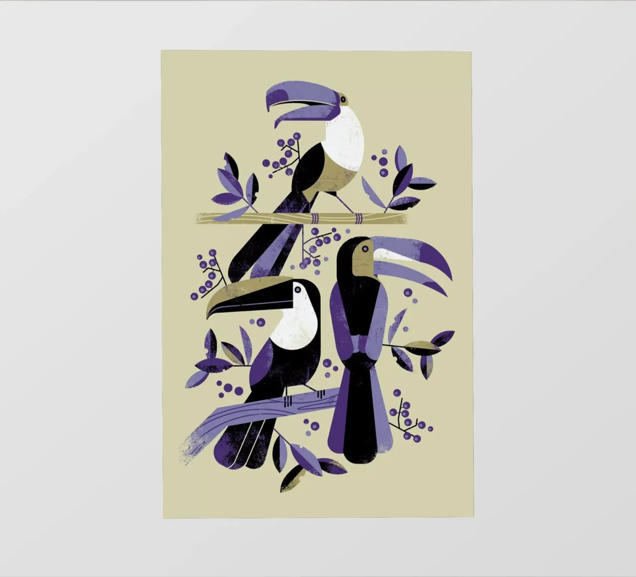 Toucan III telo in pvc da Dieter Braun