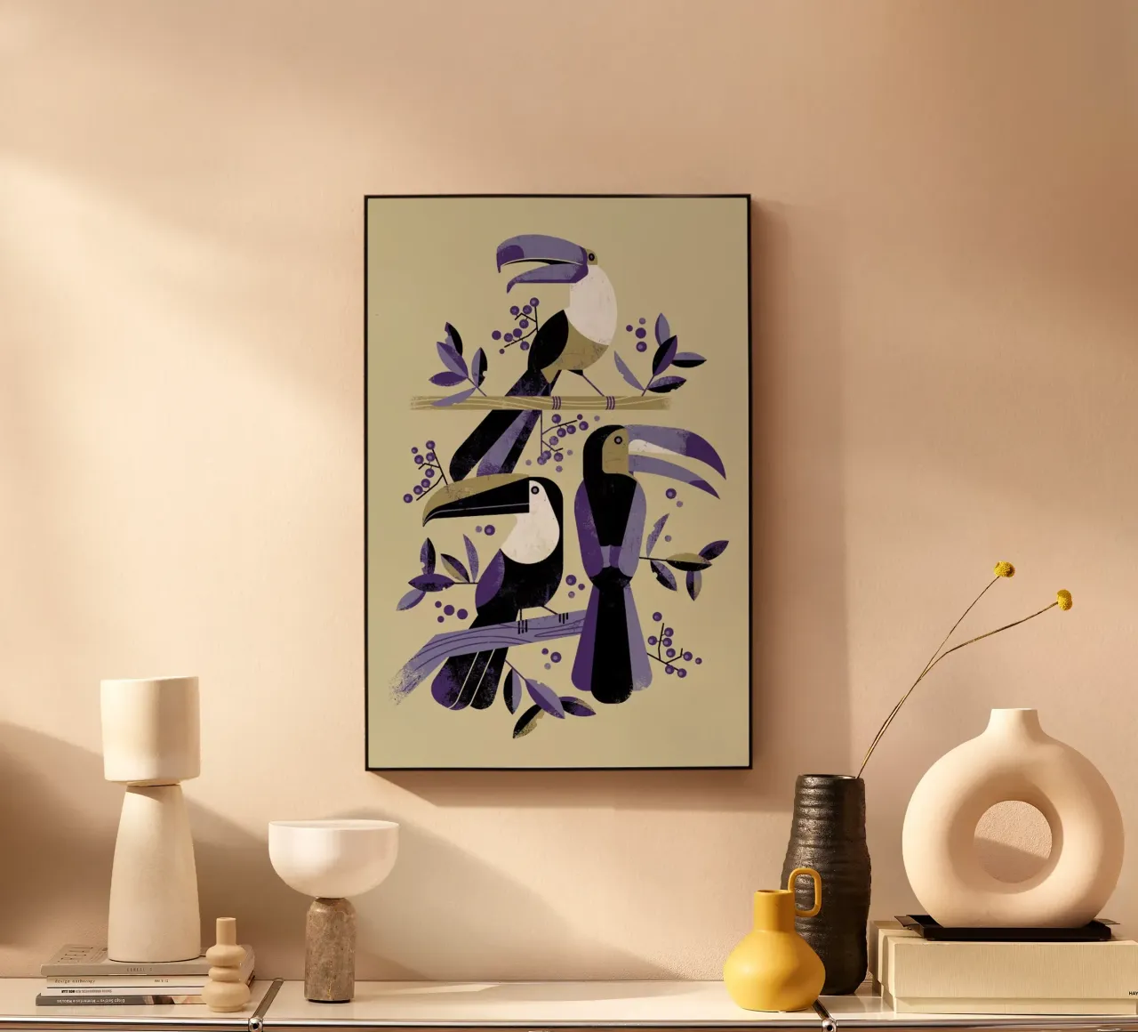 Toucan III plexiglass da Dieter Braun