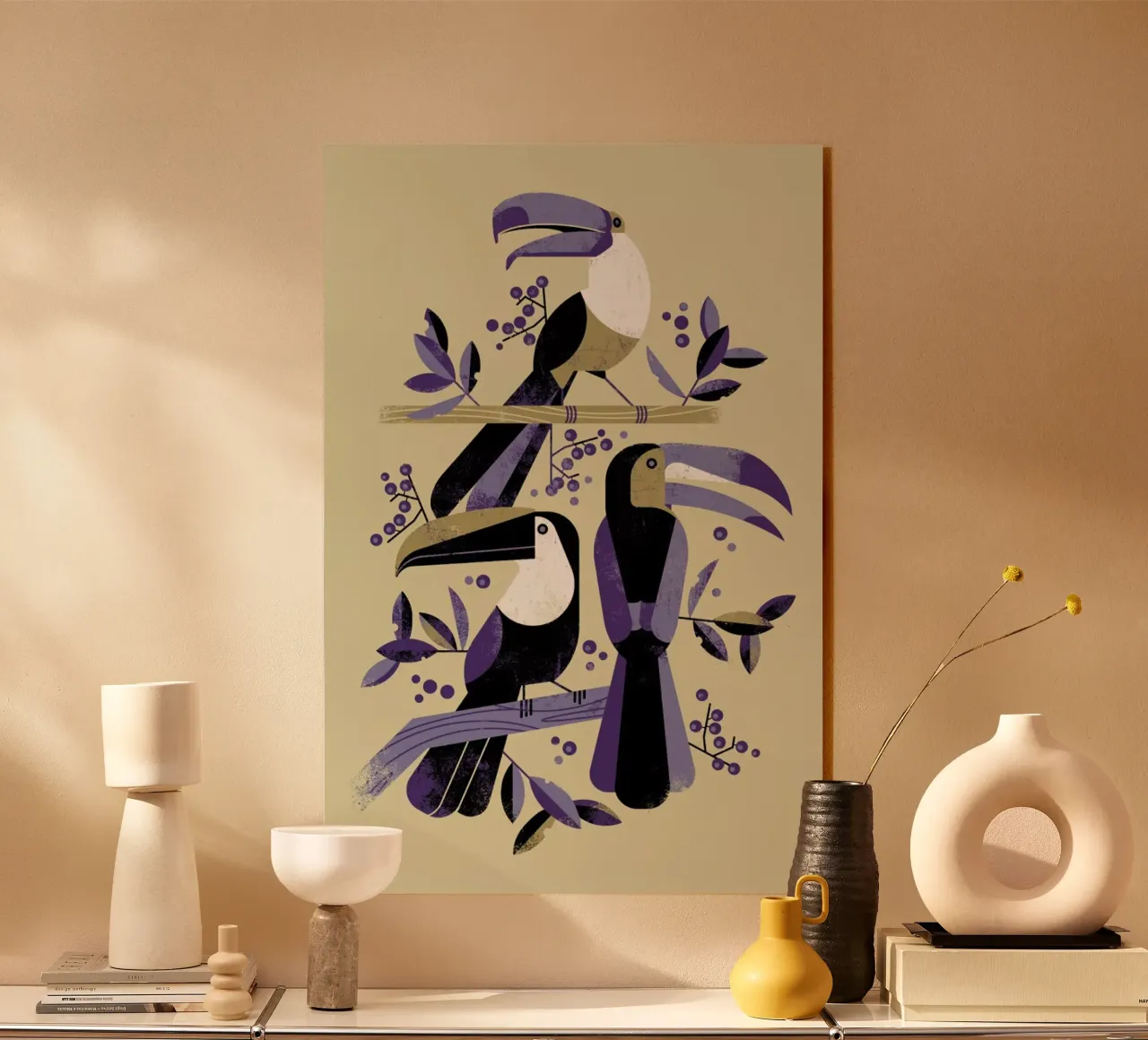 Toucan III plexiglass da Dieter Braun