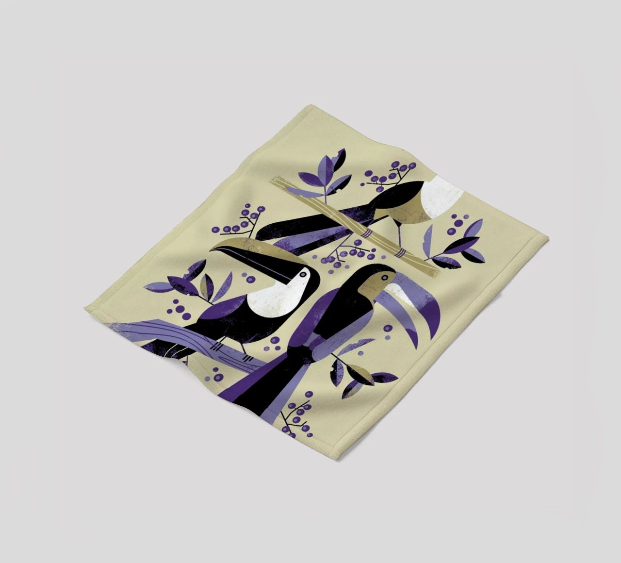 Toucan III coperta in pile da Dieter Braun
