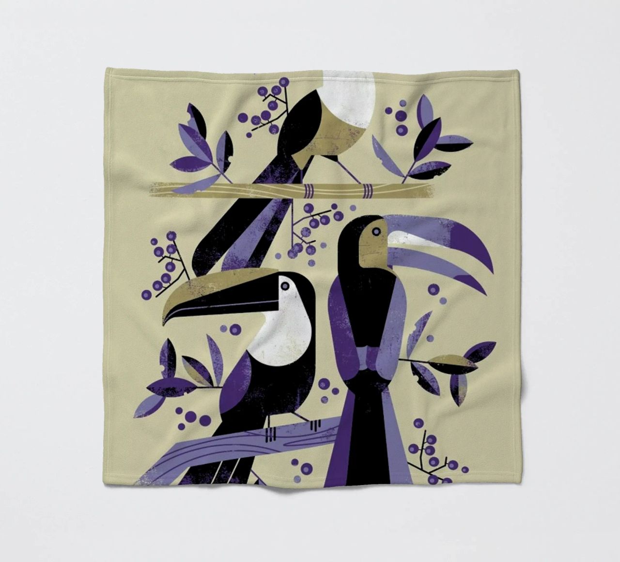 Toucan III coperta in pile da Dieter Braun