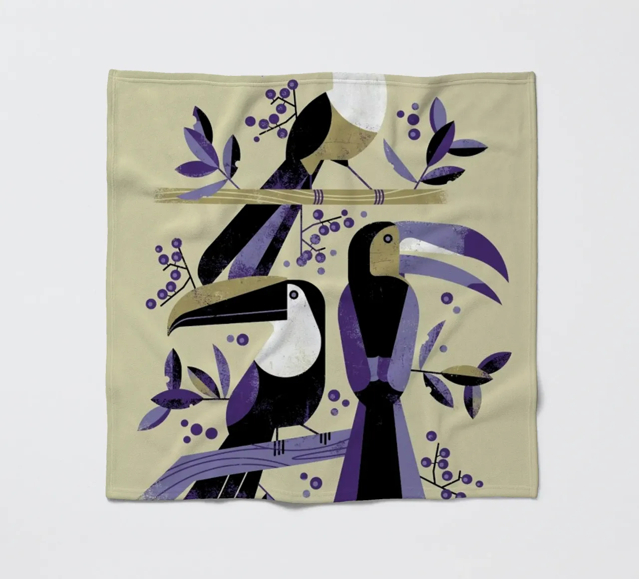 Toucan III coperta in pile da Dieter Braun