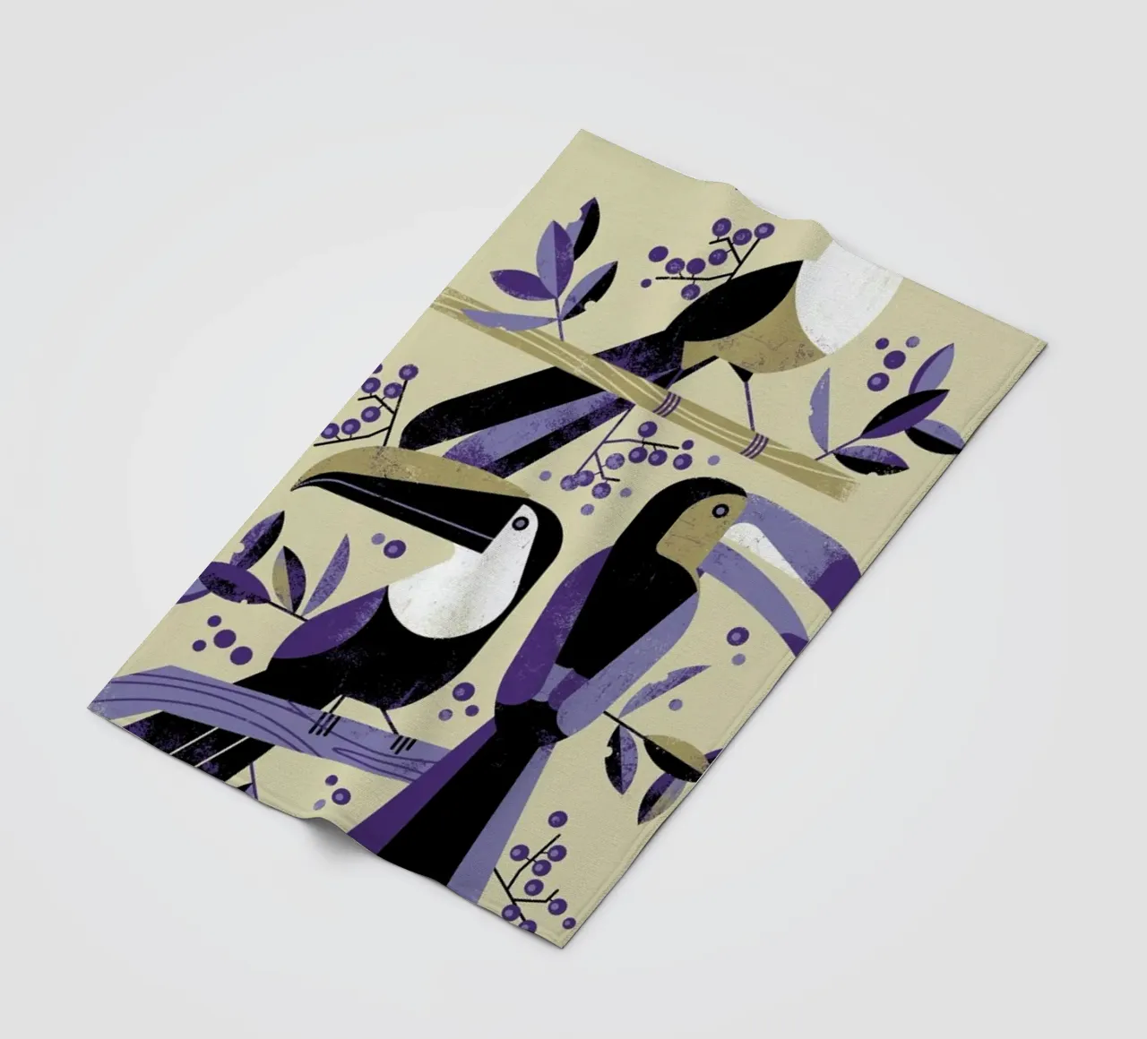 Toucan III coperta in pile da Dieter Braun