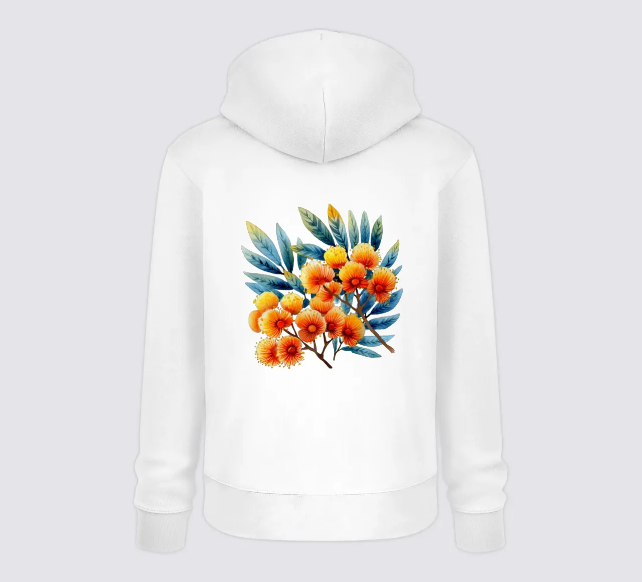 Mimosa Flower 1 hoodie by Bold Blooms