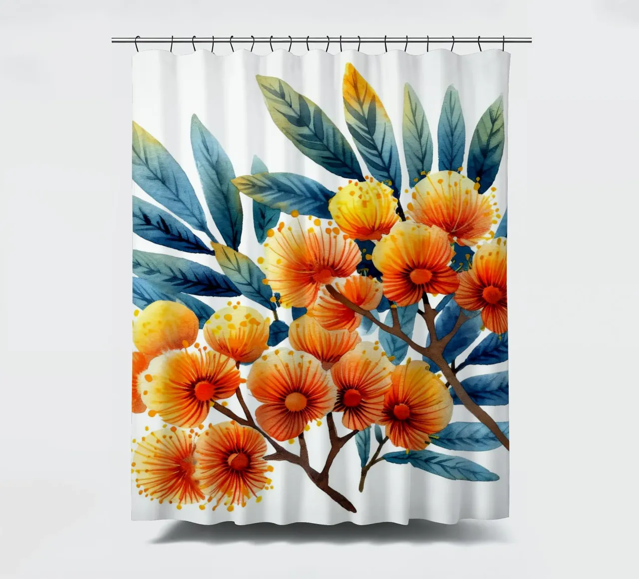 Fleur de mimosa 1 rideau de douche de Bold Blooms