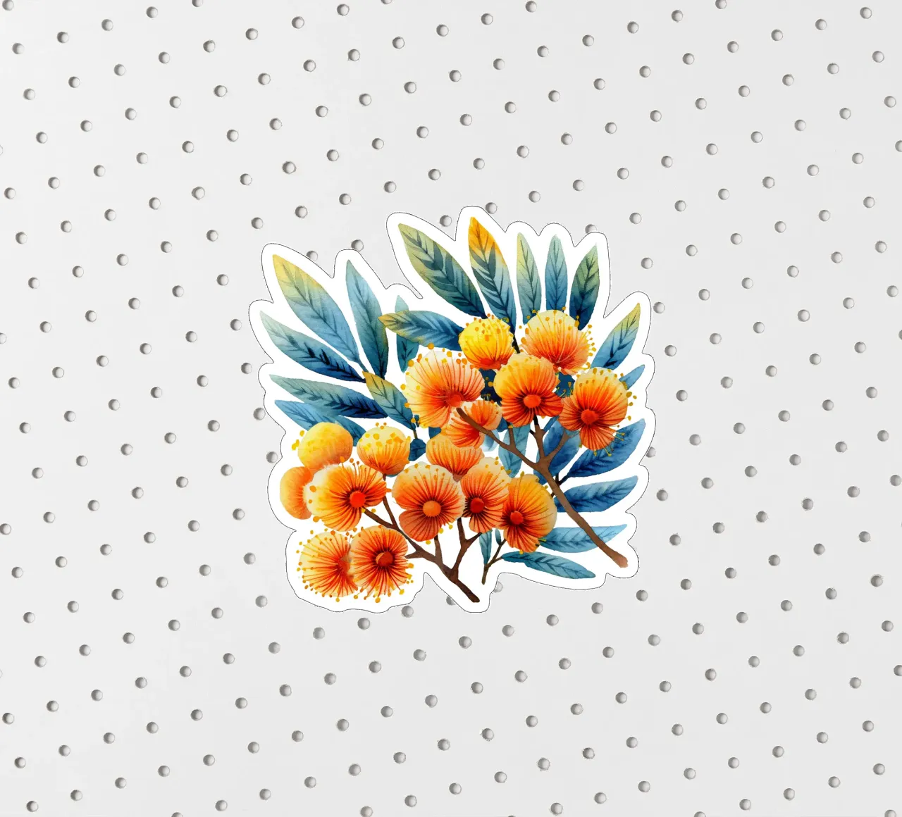 Mimosenblüte 1 Sticker von Bold Blooms