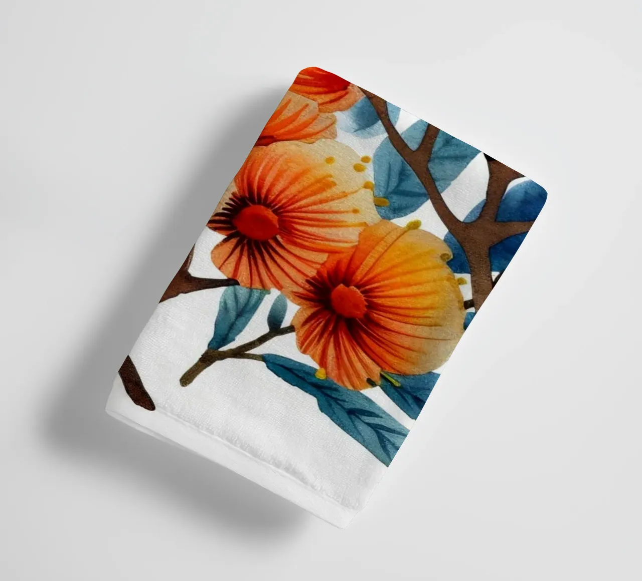 Mimosabloem 1 badhanddoek van Bold Blooms