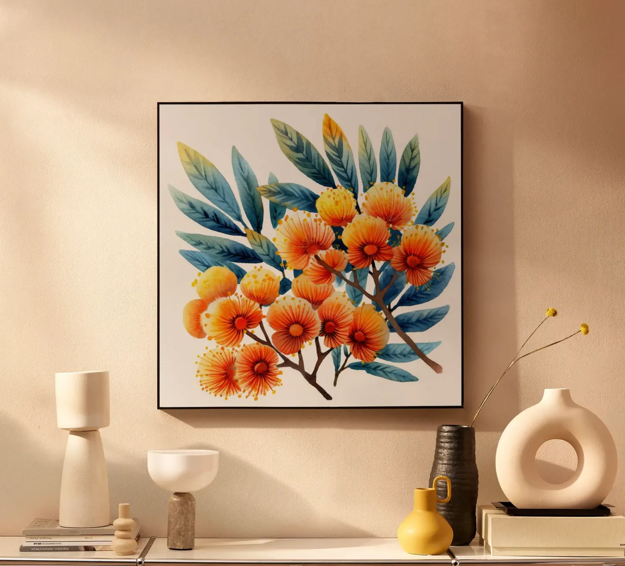 Fleur de mimosa 1 plexiglas de Bold Blooms