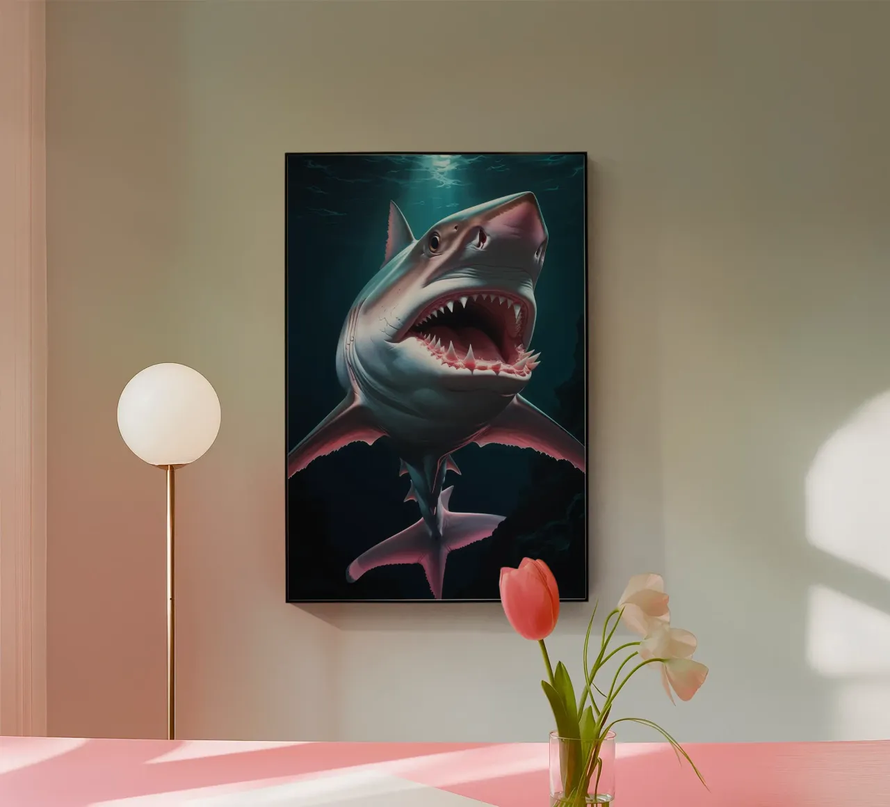 The Deep-Sea Giant: A Predator's Lethal Elegance plexiglass da AlbertKlee