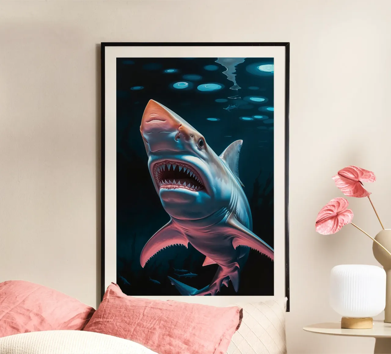 The Deep’s Apex Hunter: A Surreal Perspective poster da AlbertKlee