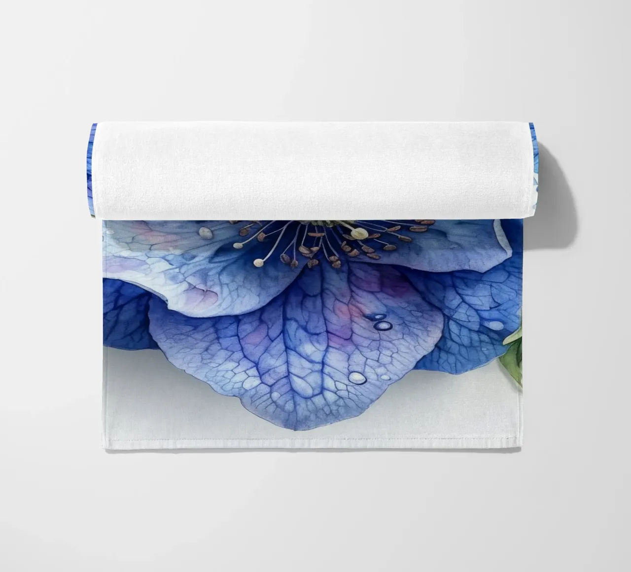 Fiore di Monkshood 3 telo mare da Bold Blooms