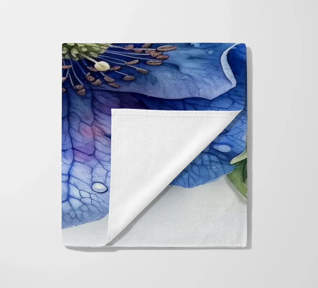 Fiore di Monkshood 3 telo mare da Bold Blooms
