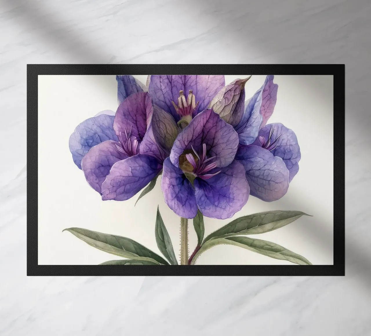 Fiore di Monkshood 4 zerbino da Bold Blooms
