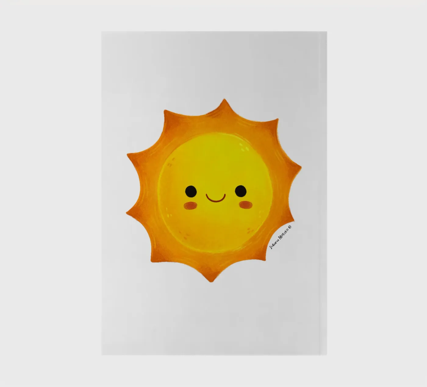 Cute Sun notebook by julianamotzko