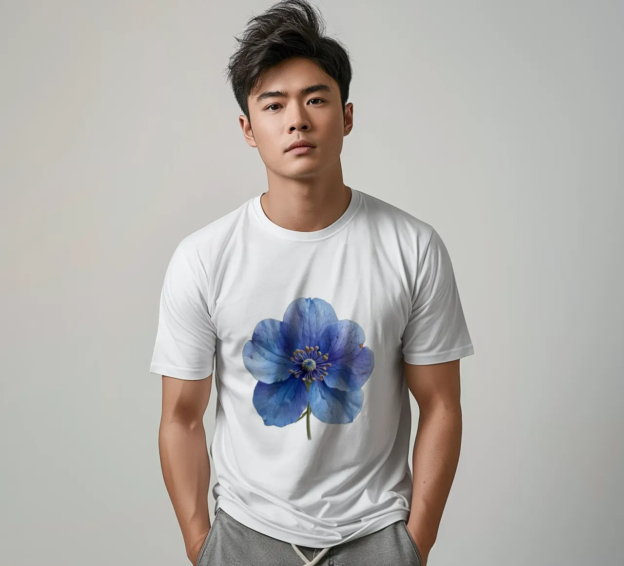 Eisenhutblüte 1 T-Shirt von Bold Blooms
