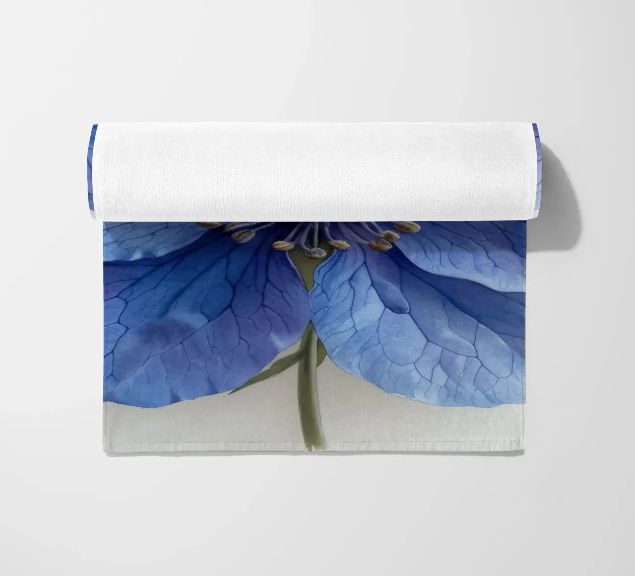 Fiore di Monkshood 1 telo mare da Bold Blooms