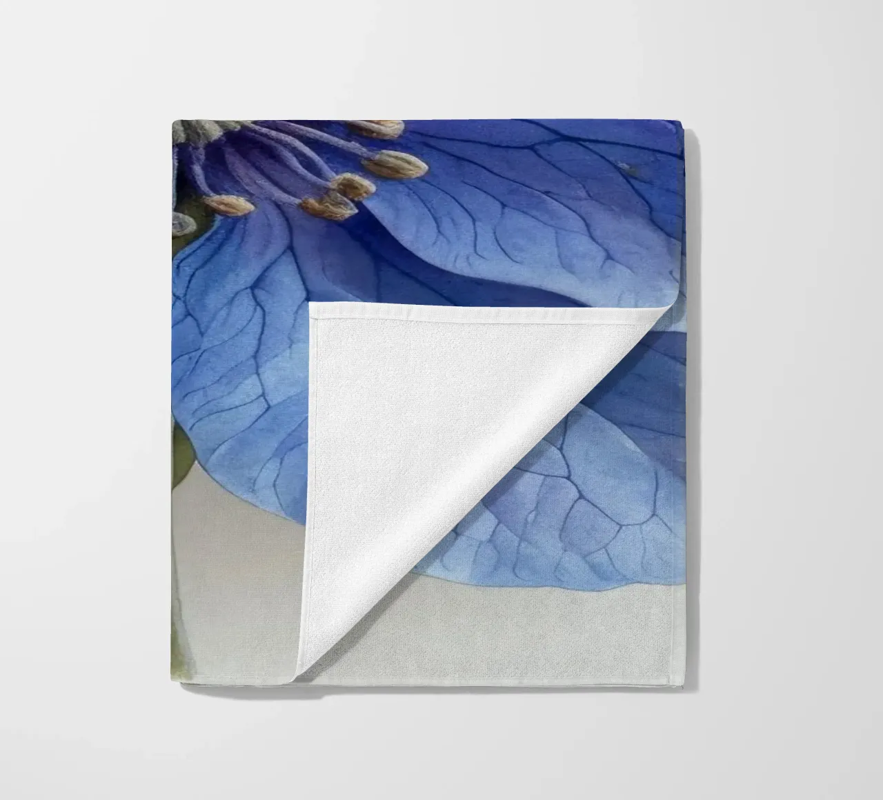 Fiore di Monkshood 1 telo mare da Bold Blooms