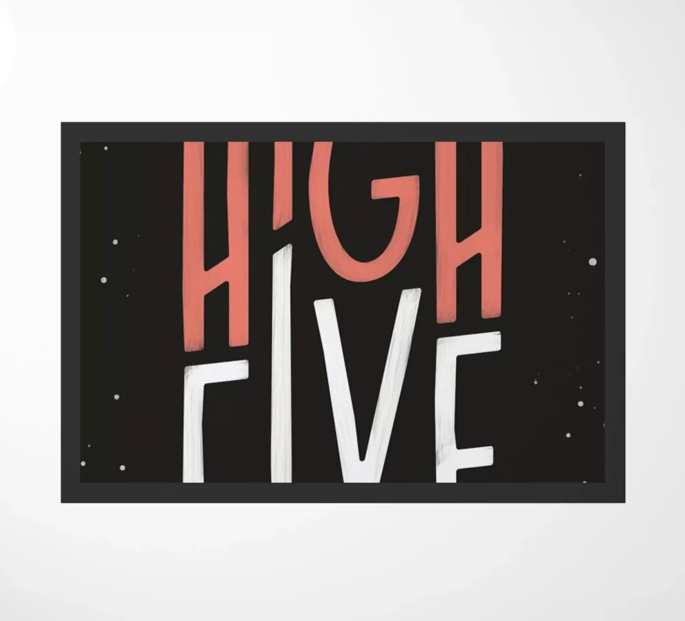 High Five doormat by Summerchamps