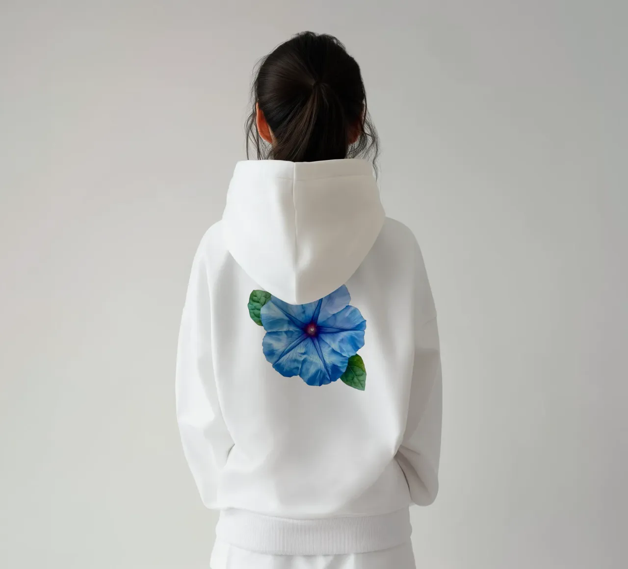 Fiore di gloria mattutina 2 felpa con cappuccio da Bold Blooms