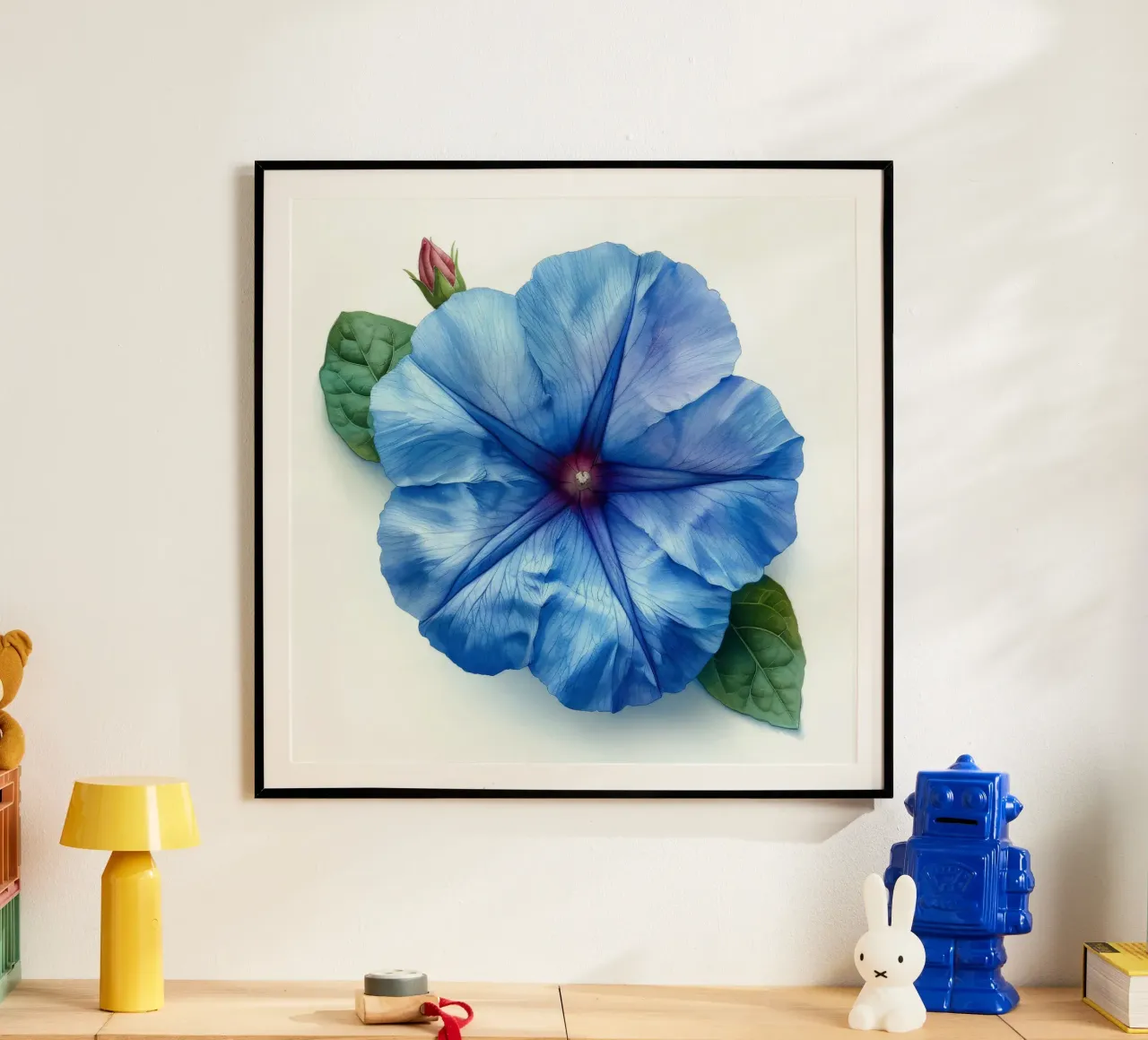 Morning Glory Flower 2 poster by Bold Blooms