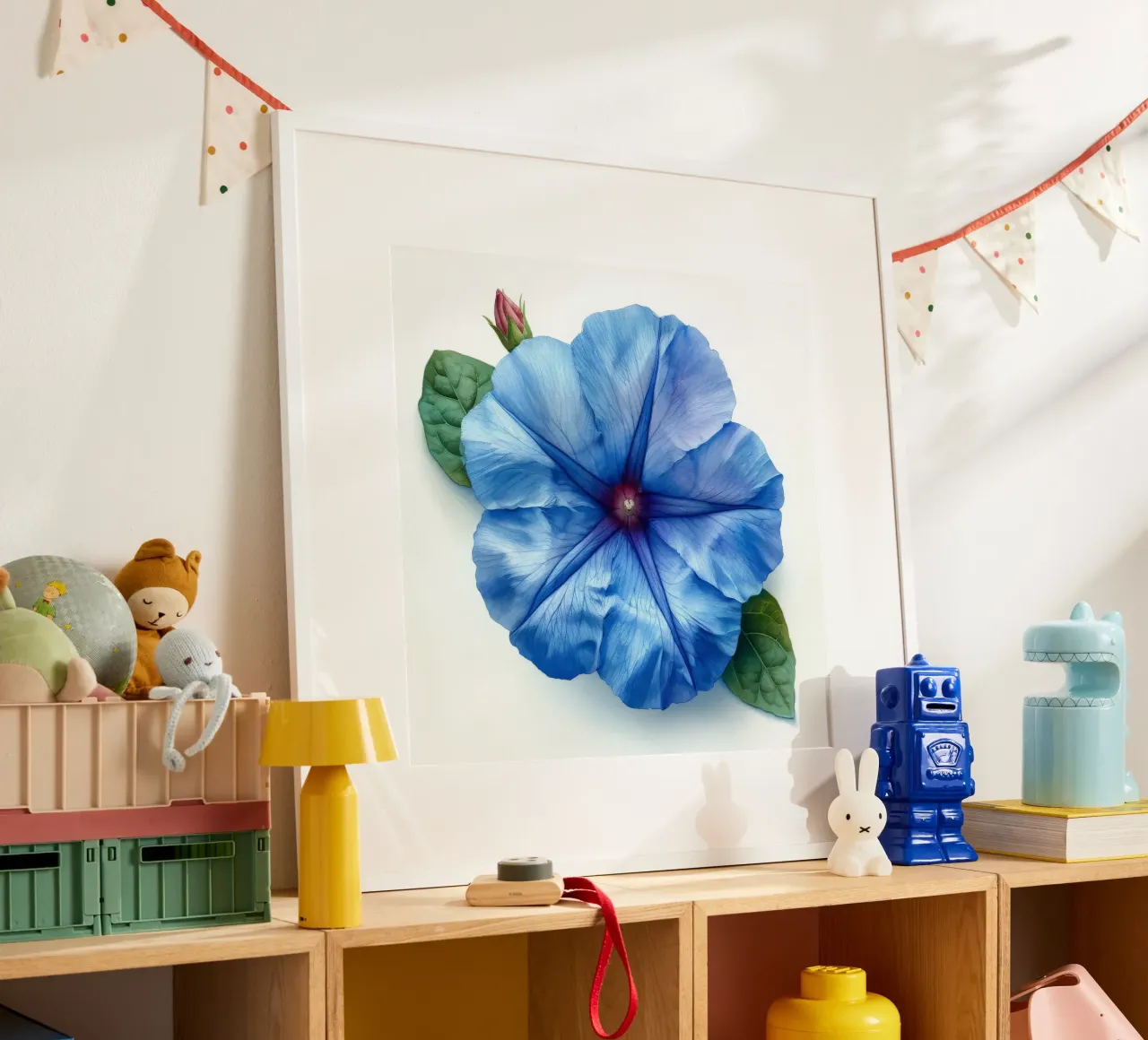 Morning Glory Flower 2 poster by Bold Blooms
