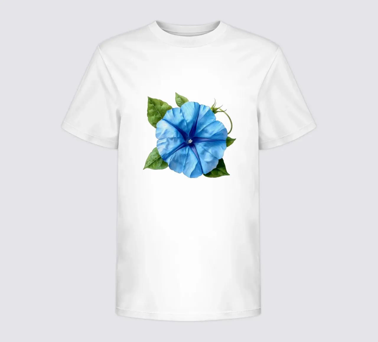 Morning Glory Flower 1 kids t-shirt by Bold Blooms