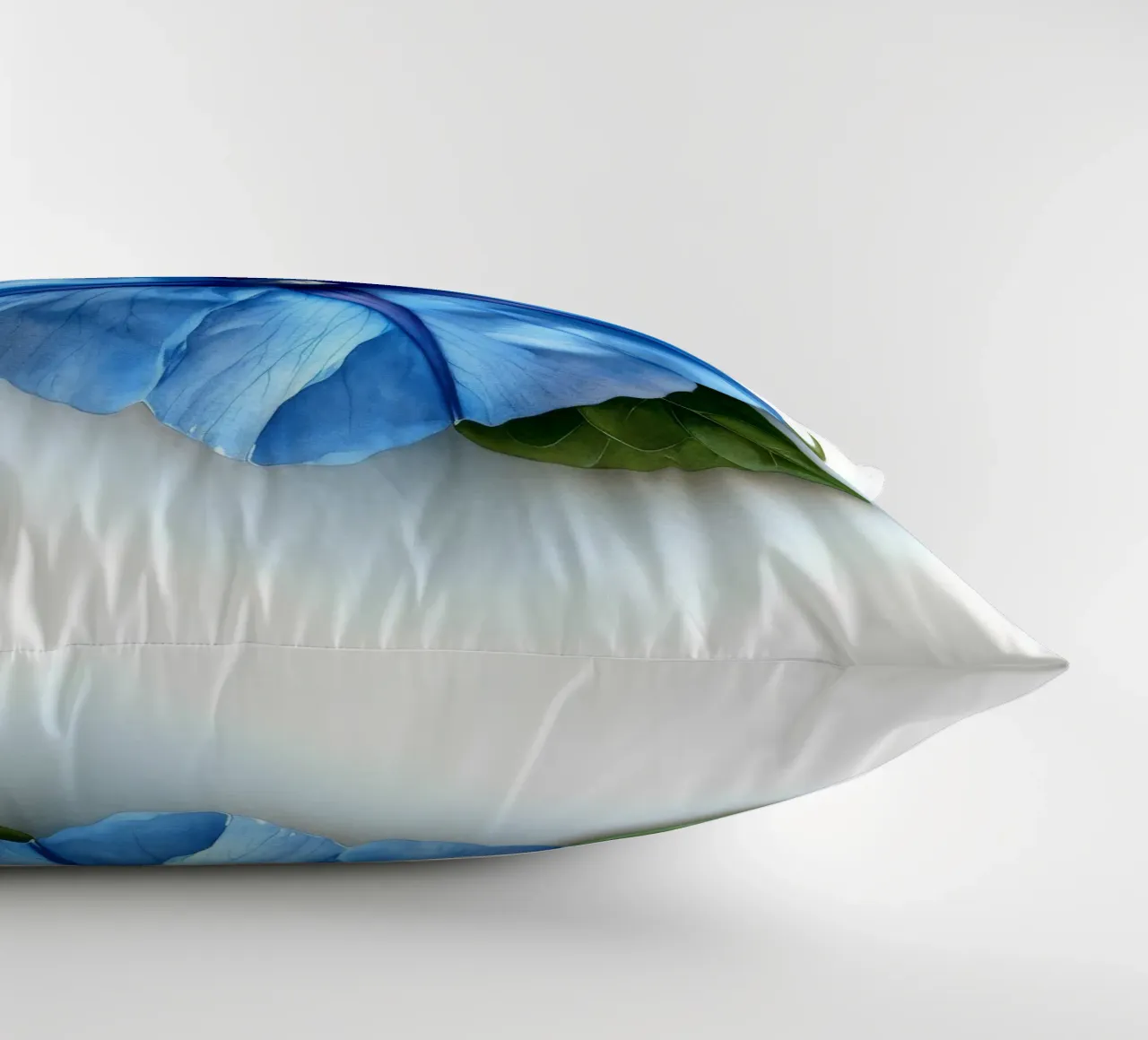 Morning Glory Flower 1 decorative cushion by Bold Blooms