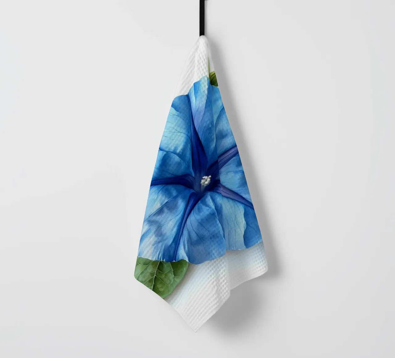 Morning Glory Flower 1 tea towel by Bold Blooms