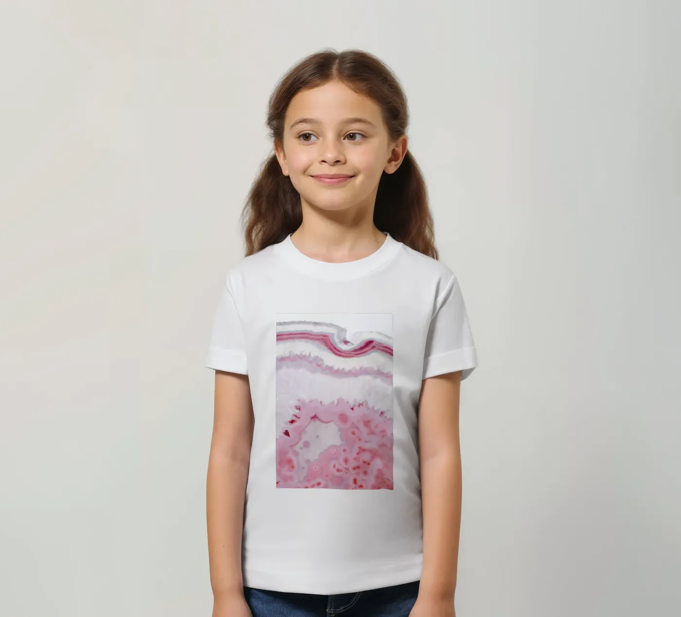 Blush Agate t-shirt bambini da cafelab