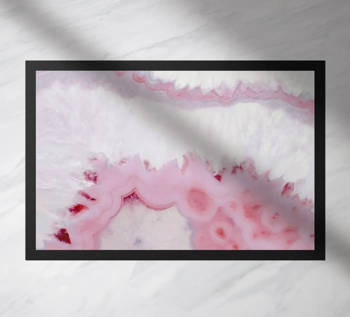 Blush Agate doormat by cafelab