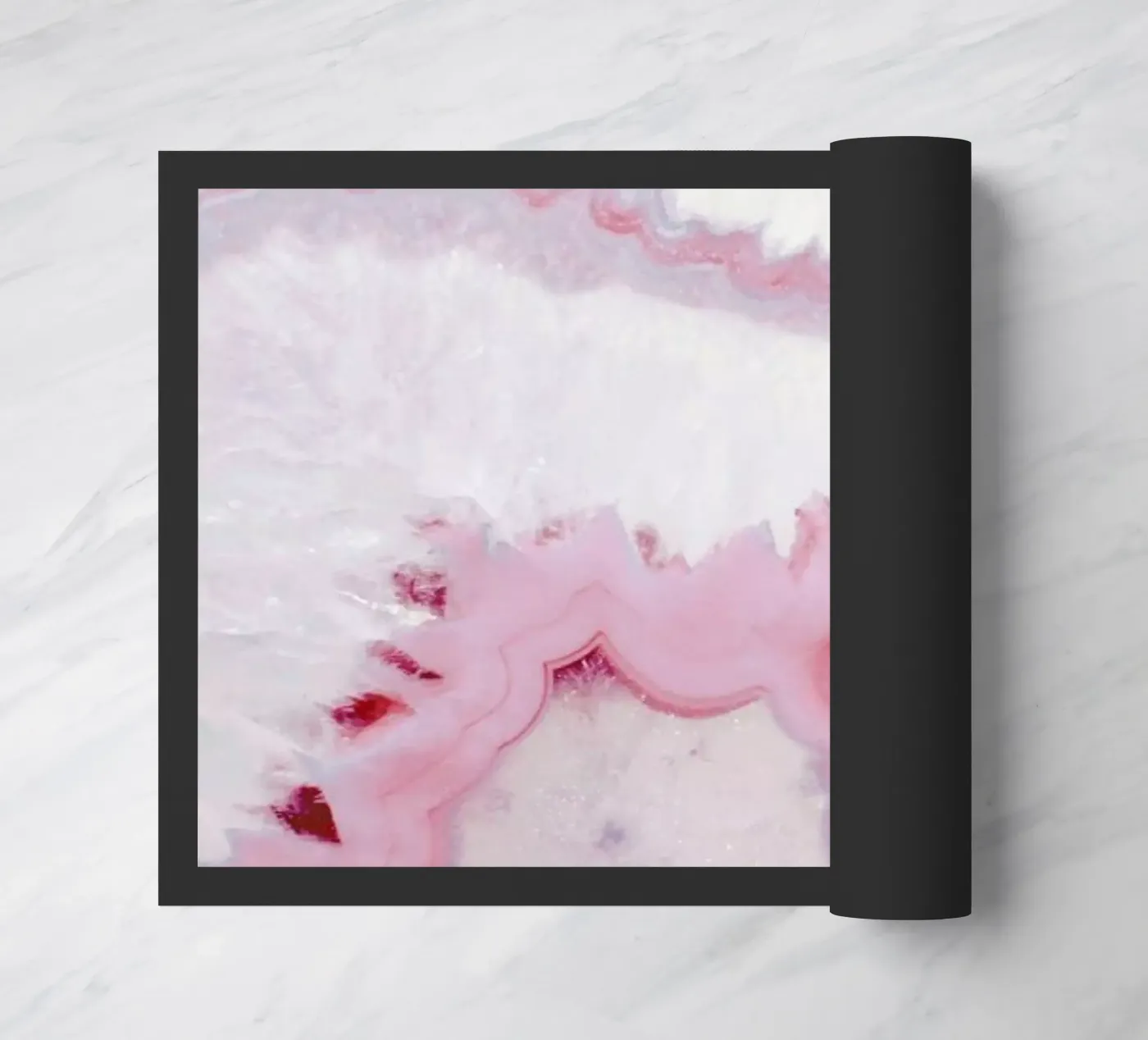 Blush Agate doormat by cafelab