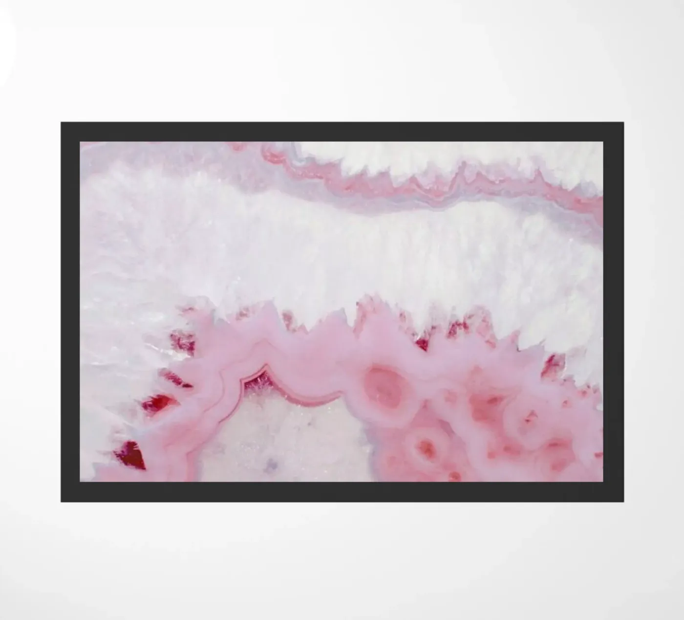Blush Agate doormat by cafelab