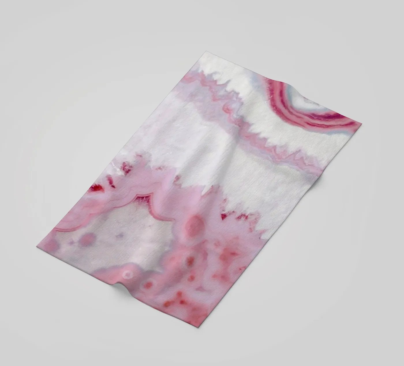 Blush Agate beach towel by cafelab