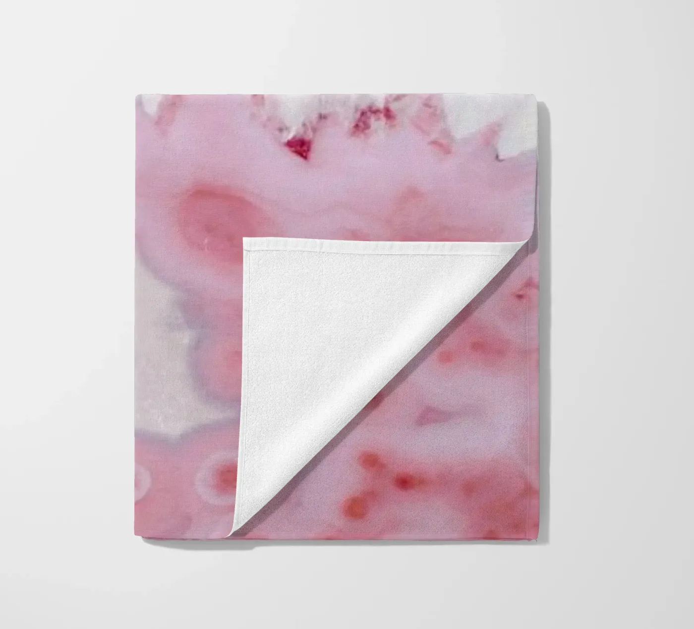Blush Agate beach towel by cafelab