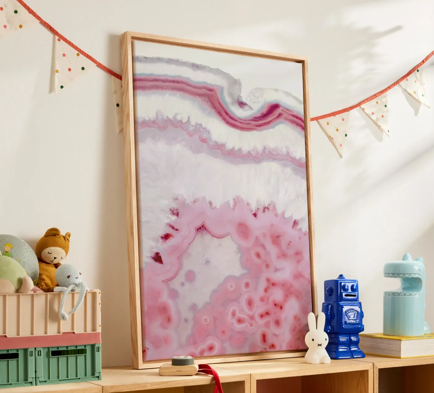 Blush Agate tela da cafelab