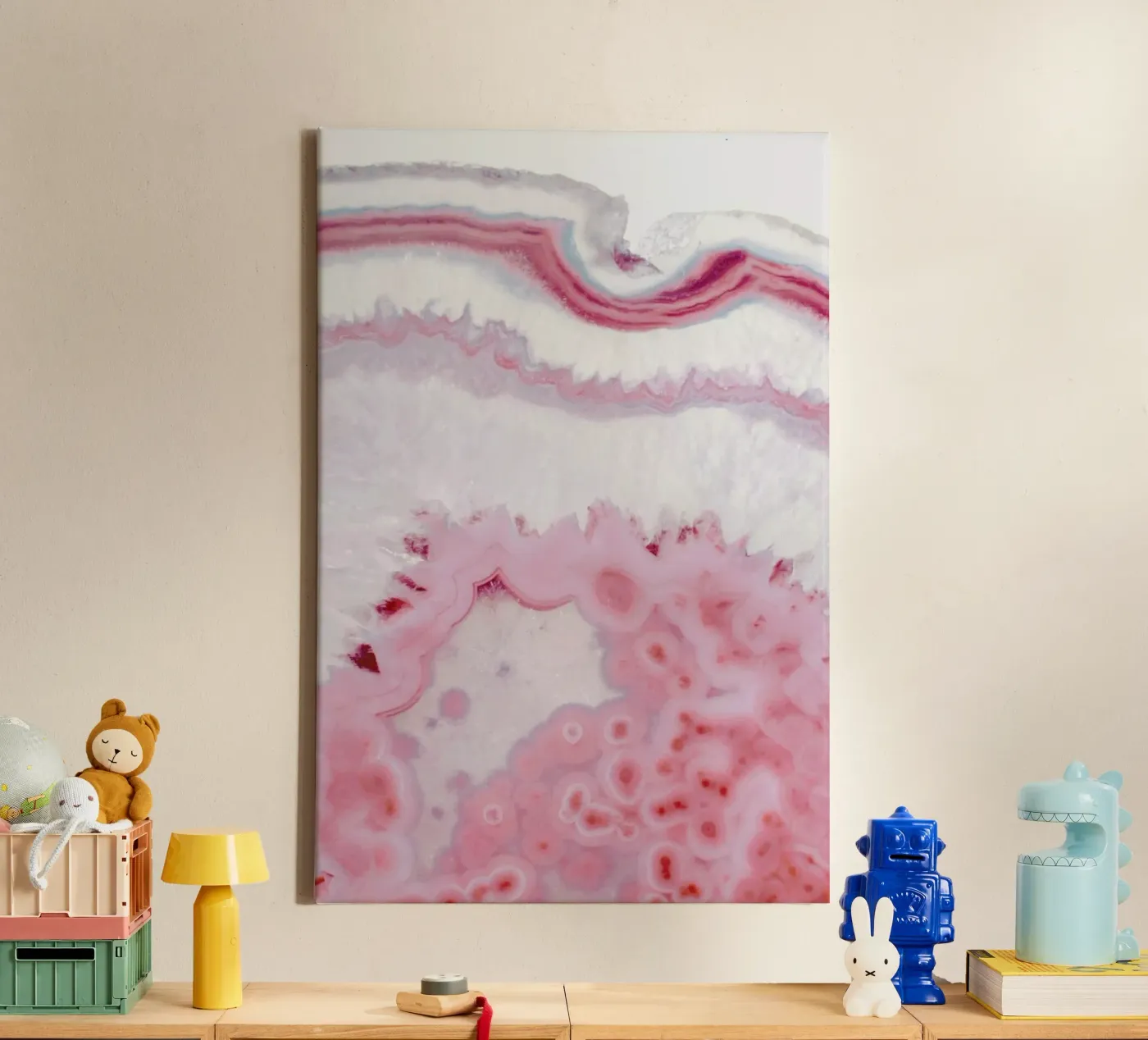 Blush Agate tela da cafelab