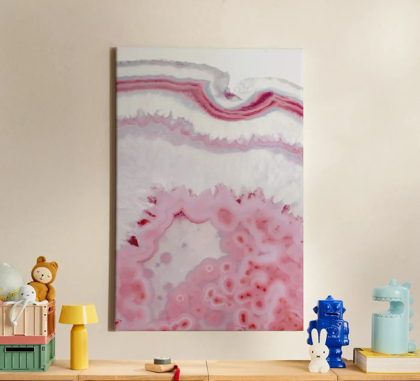 Blush Agate tela da cafelab