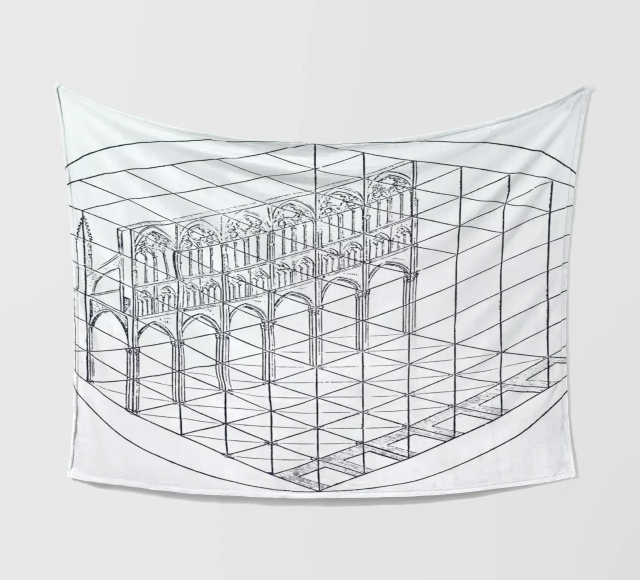 Facade fleecedeken van Astër