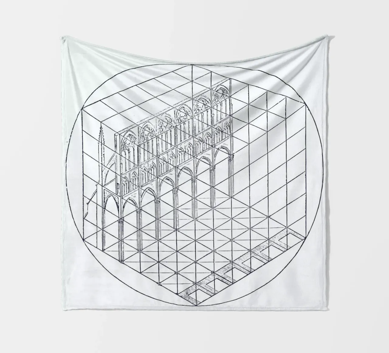 Facade fleecedeken van Astër